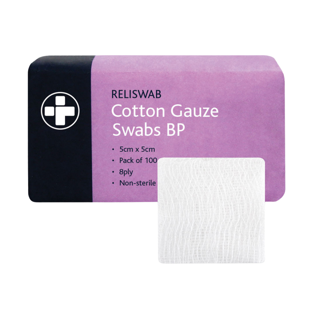 Non-Sterile Cotton Gauze Swabs