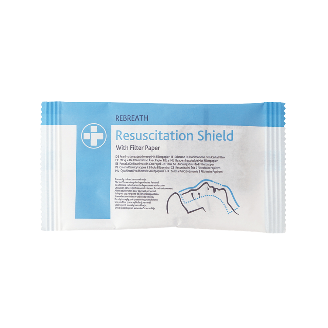 Resuscitation Face-To-Face Shield