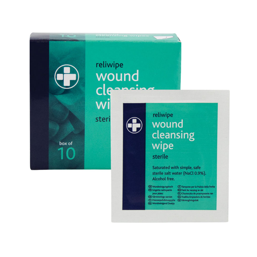 Saline Wound Cleansing Wipes