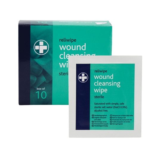 Saline Wound Cleansing Wipes